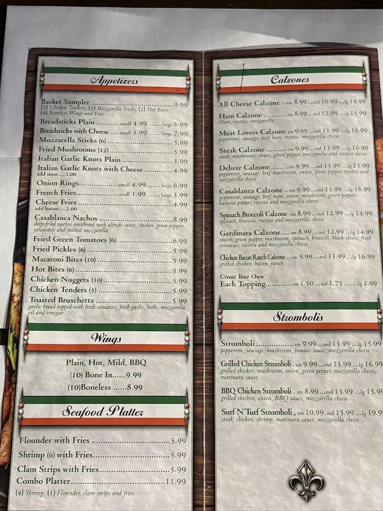 Casablanca Menu image 3